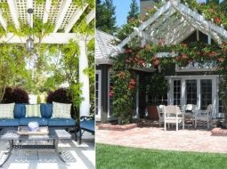 Còn khá là mới mẻ với người dân Việt Nam, nhưng mái hiên Pergola cho chúng ta một thiết kế tinh tế hơn hẳn